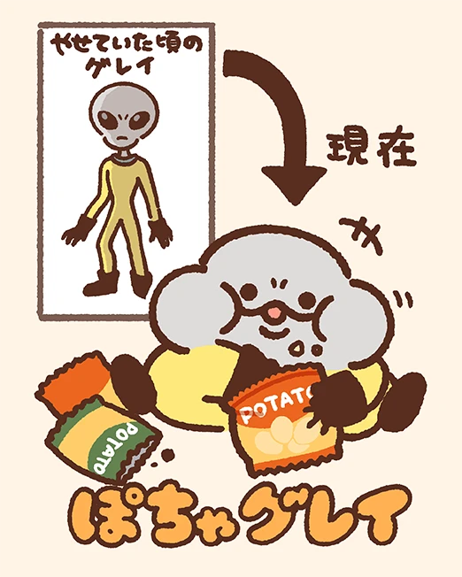 ぽちゃグレイ キャラクターコンセプト